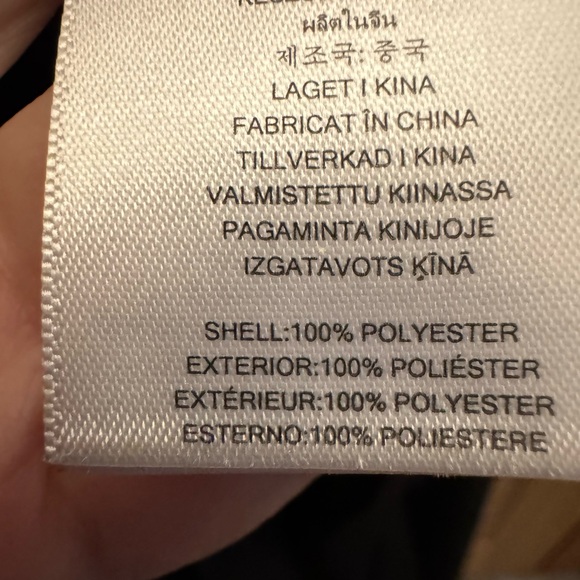 NWT Michael Kors Black Midi Dress with Handkerchief Hem - Picture 8 of 8